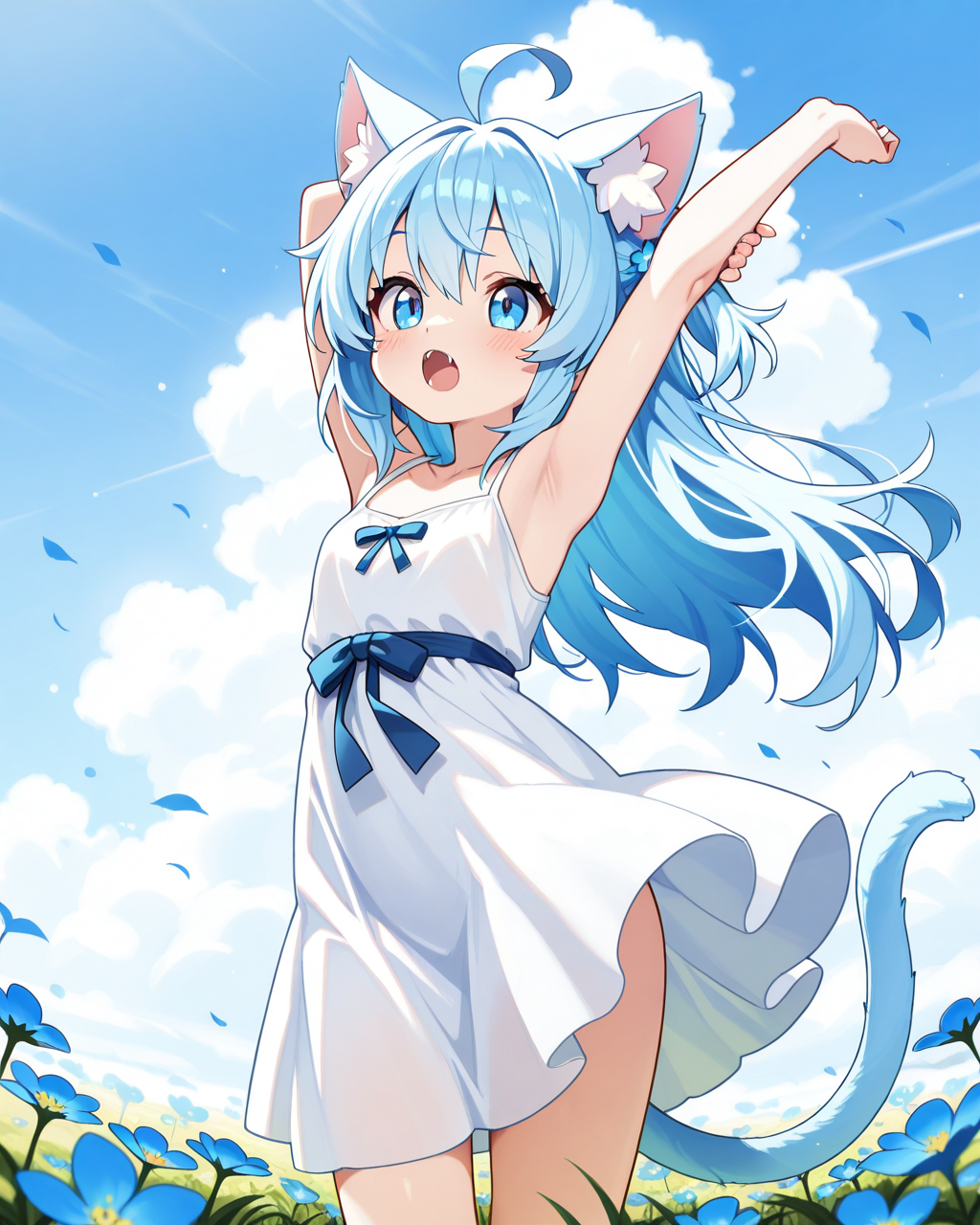 青空ねこ　【夏嶺まきちゃん】