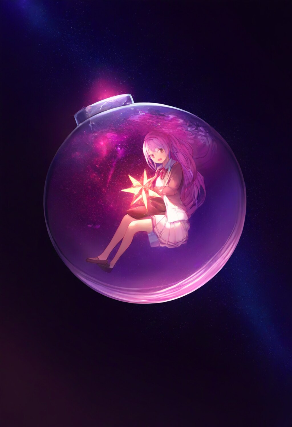 球体の中の蟹座の子