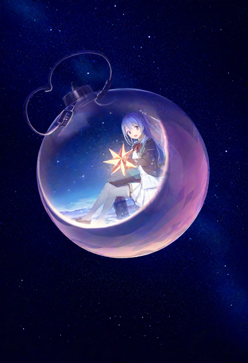 球体の中の蟹座の子 | の人気AIイラスト・グラビア