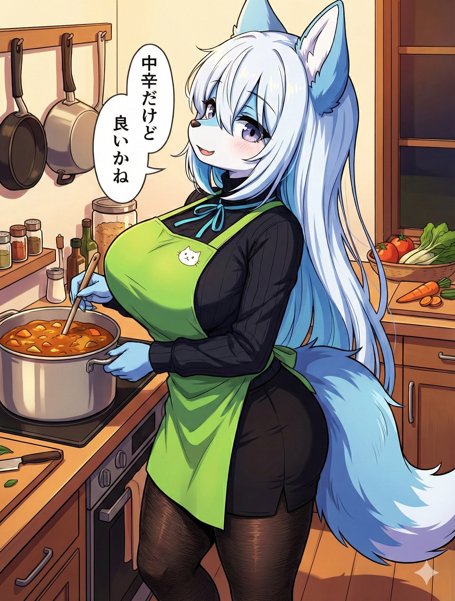 カレー調理中 | の人気AIイラスト・グラビア