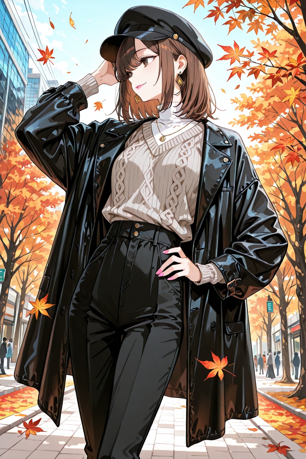 秋の一日 2025　その２４ | の人気AIイラスト・グラビア