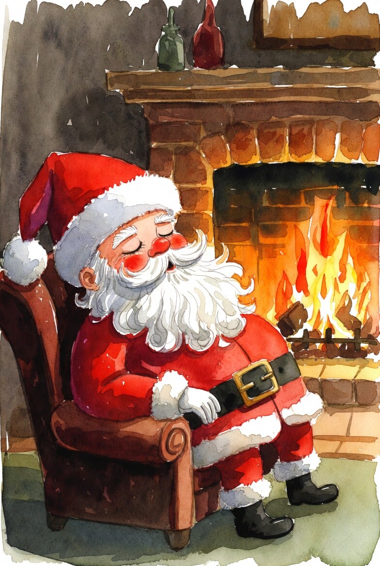 夢を届ける前の一休み | の人気AIイラスト・グラビア