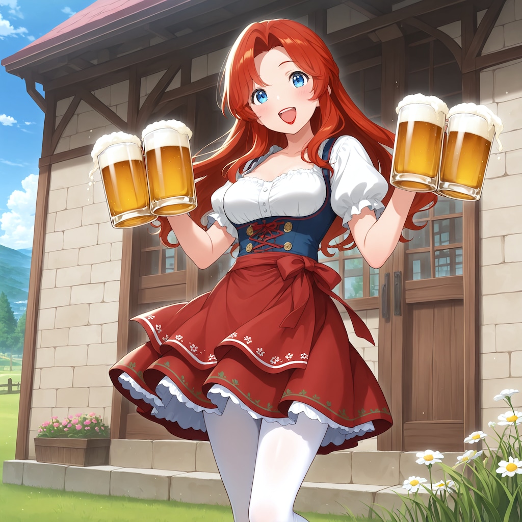 その象徴的なディアンドル