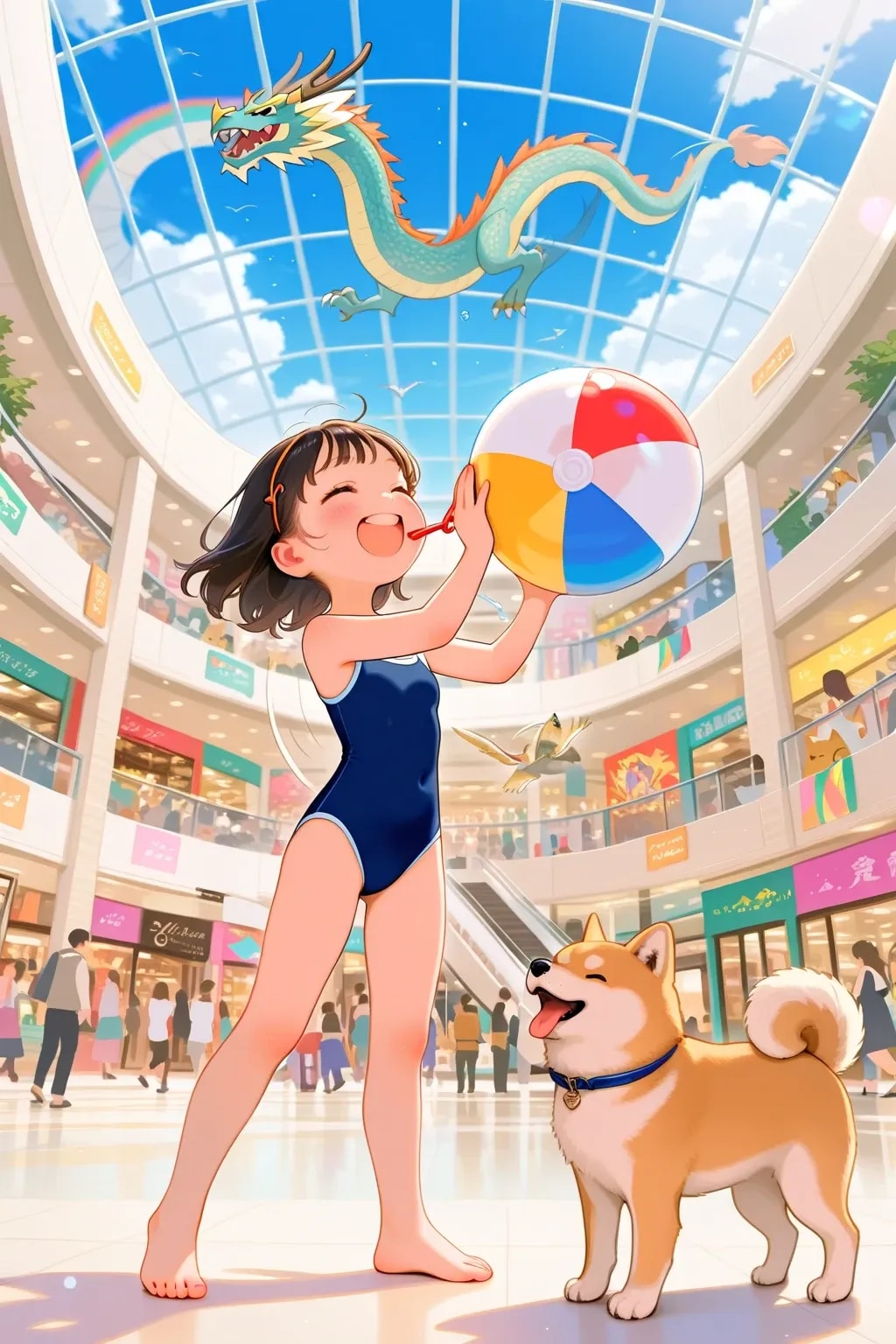 モールで遊びモード