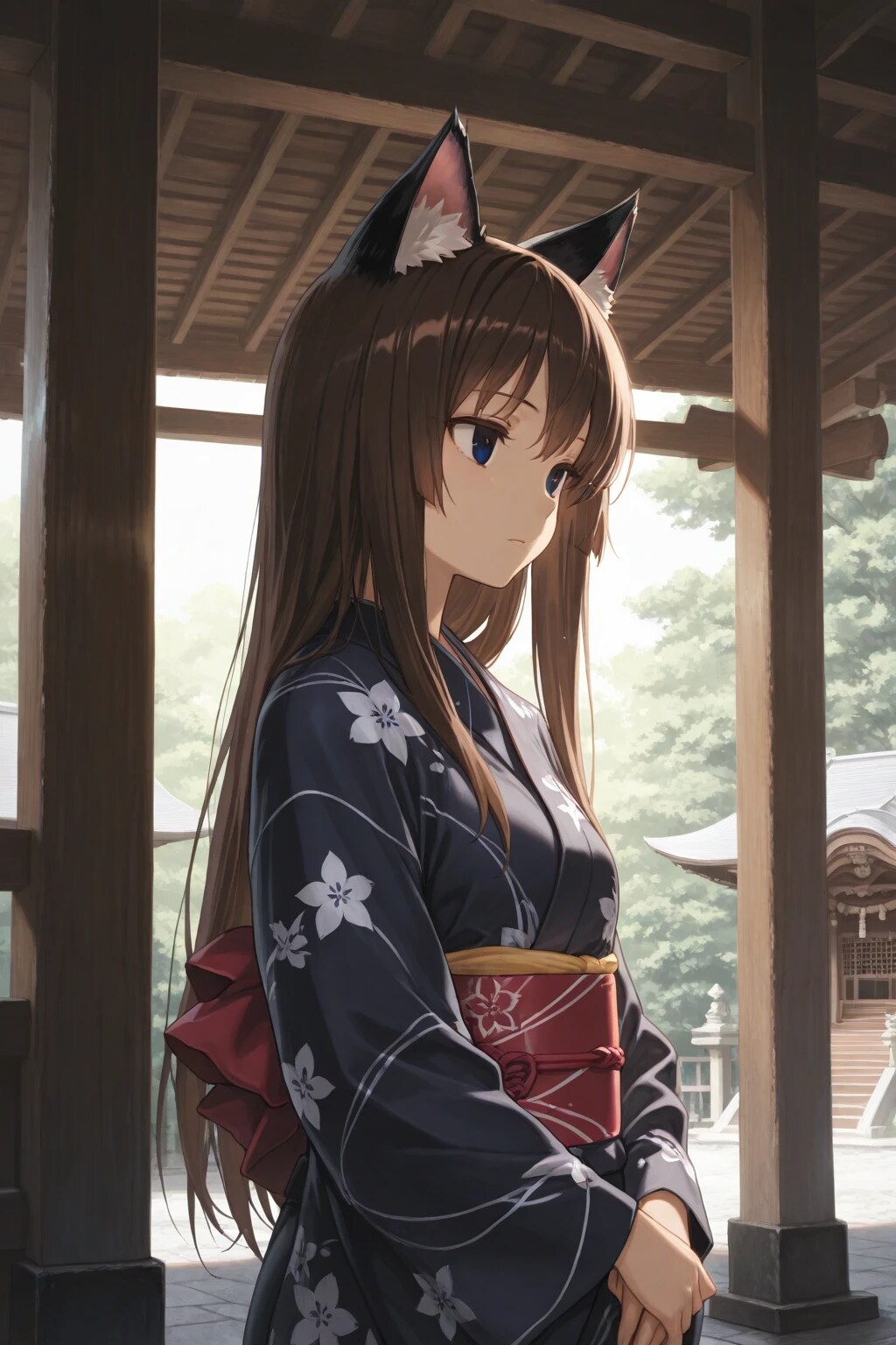 虎鼠神社ケモ耳