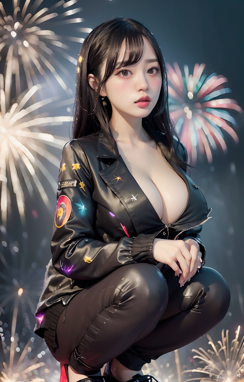 お祝いの花火