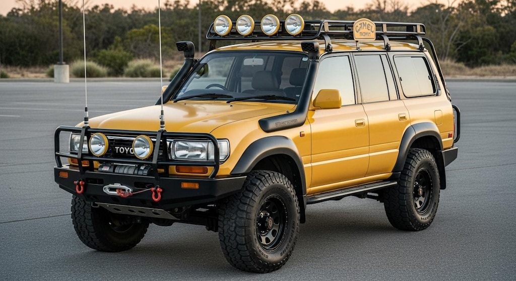 ランクル80キャメルトロフィー仕様