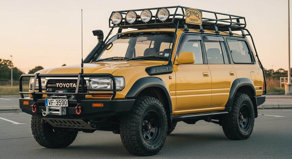 ランクル80キャメルトロフィー仕様