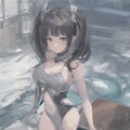 朧げな少女 3枚目