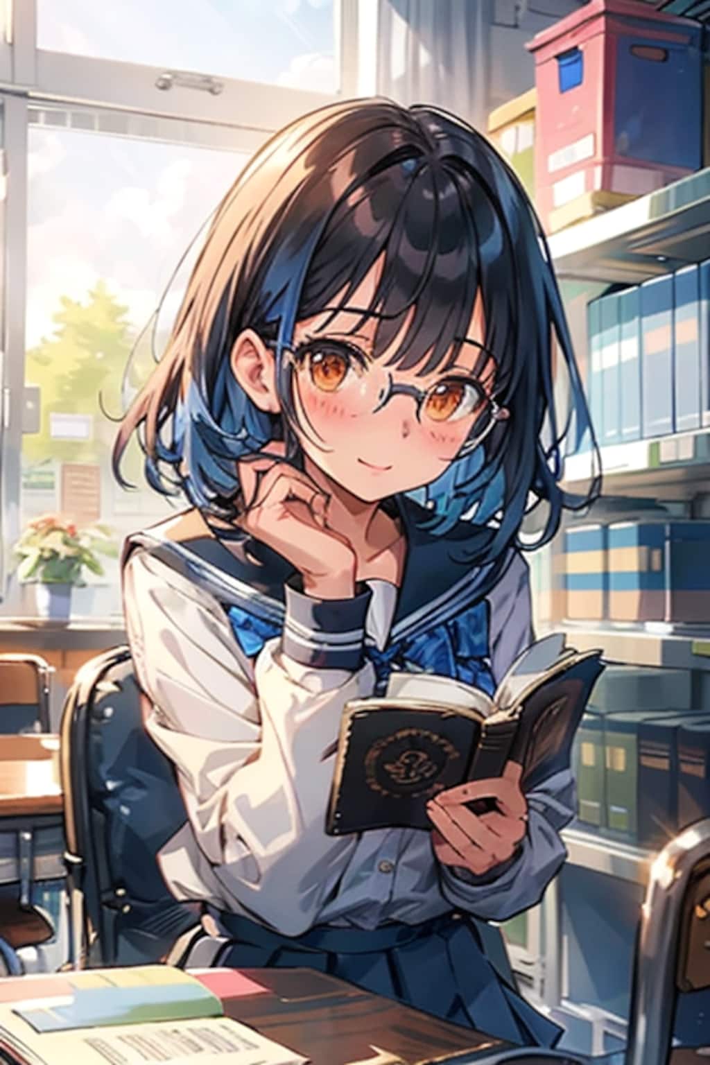 文芸部員の女の子７