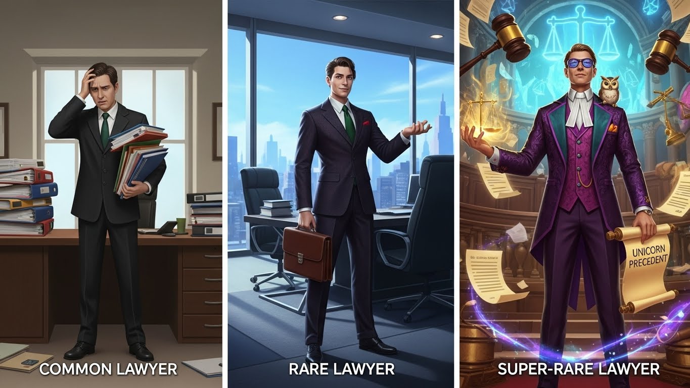 顧問弁護士とレア弁護士とスーパーレア弁護士の違いについて | の人気AIイラスト・グラビア