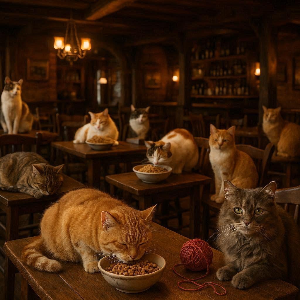 猫しかいない居酒屋