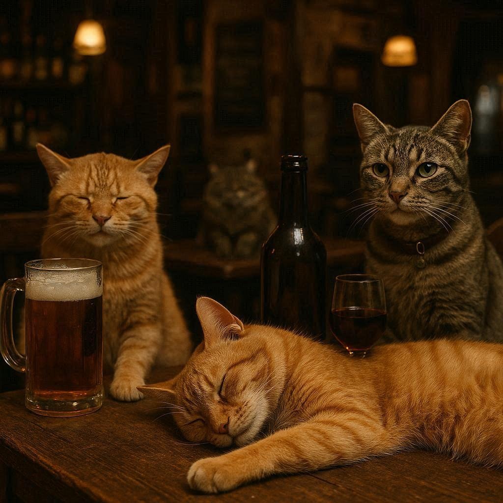 猫しかいない居酒屋