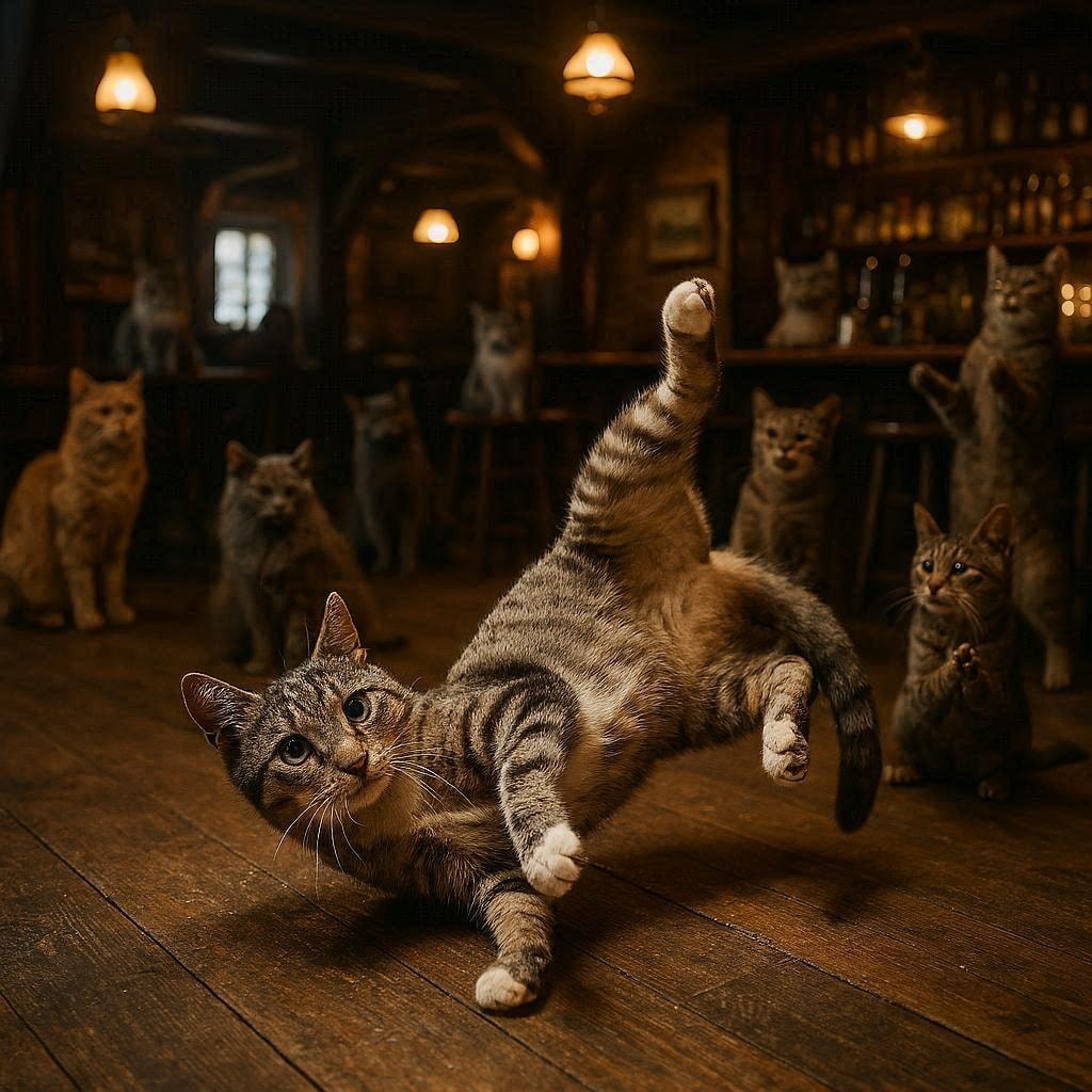 猫しかいない居酒屋