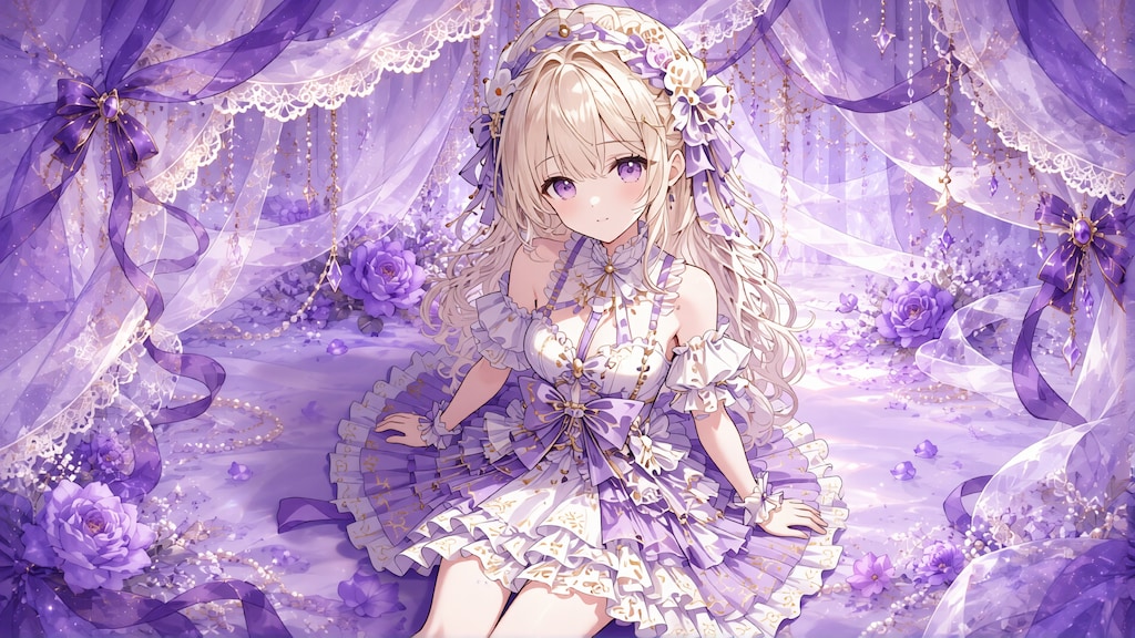 金髪少女とドレス　その11-4