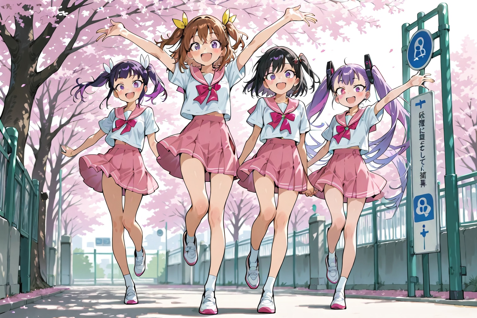 ちちぷい学園入学式 | の人気AIイラスト・グラビア