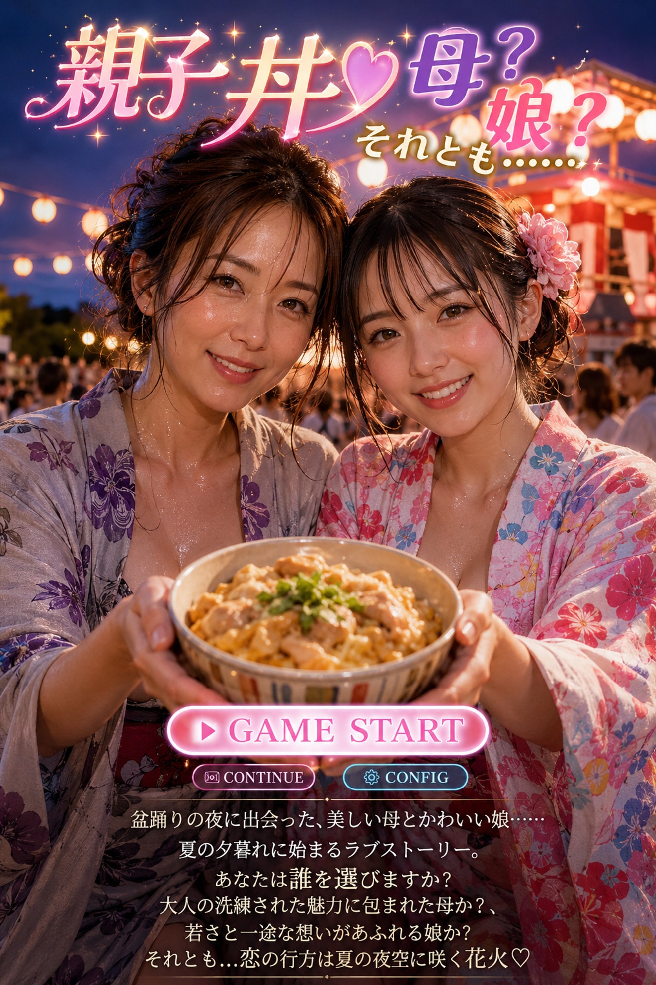 【親子丼】恋愛趣味レーションゲーム「親子丼」(⌖さん主催「親子丼」/どうかしてるさん主催「恋愛趣味レーションゲーム」エントリー作品)