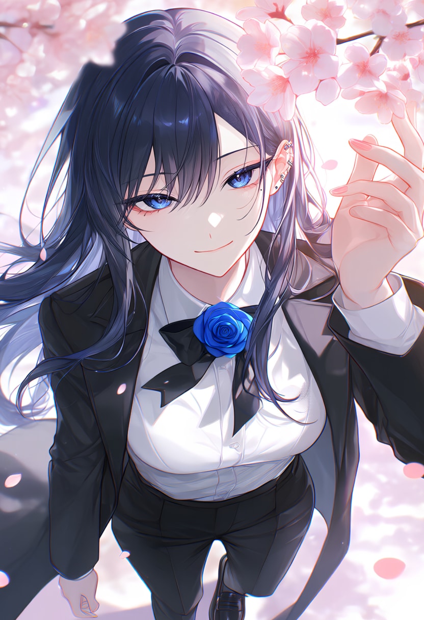 Blossom Noir | の人気AIイラスト・グラビア