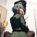 働くお尻（軍人） 5枚目