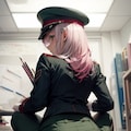 働くお尻（軍人） 2枚目