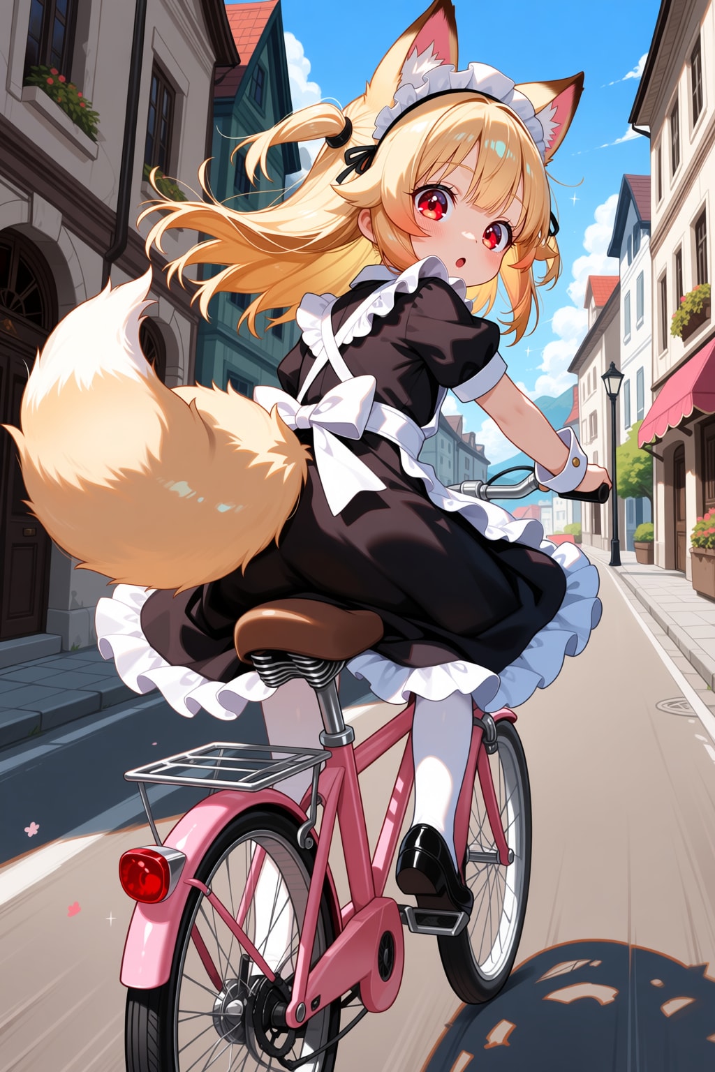 【実験】Animaで自転車