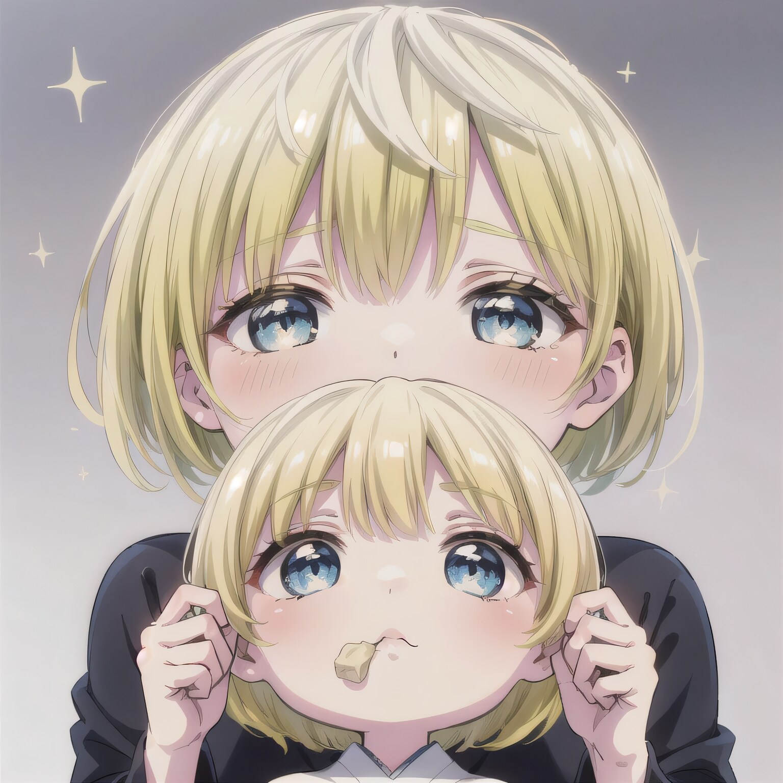 金髪ボブのミニキャラ | の人気AIイラスト・グラビア