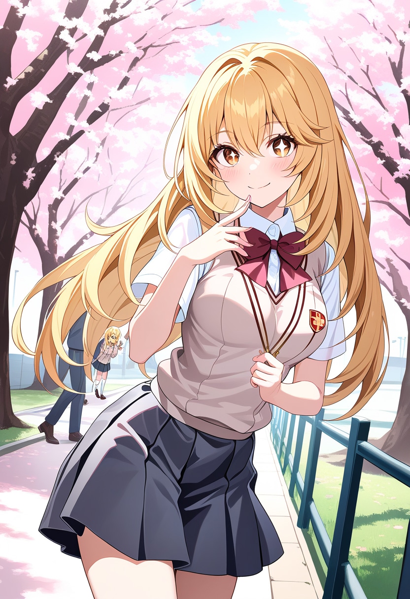 食蜂操祈さん（桜） | の人気AIイラスト・グラビア