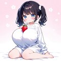 いちご大福✕ツインテちゃん 2枚目