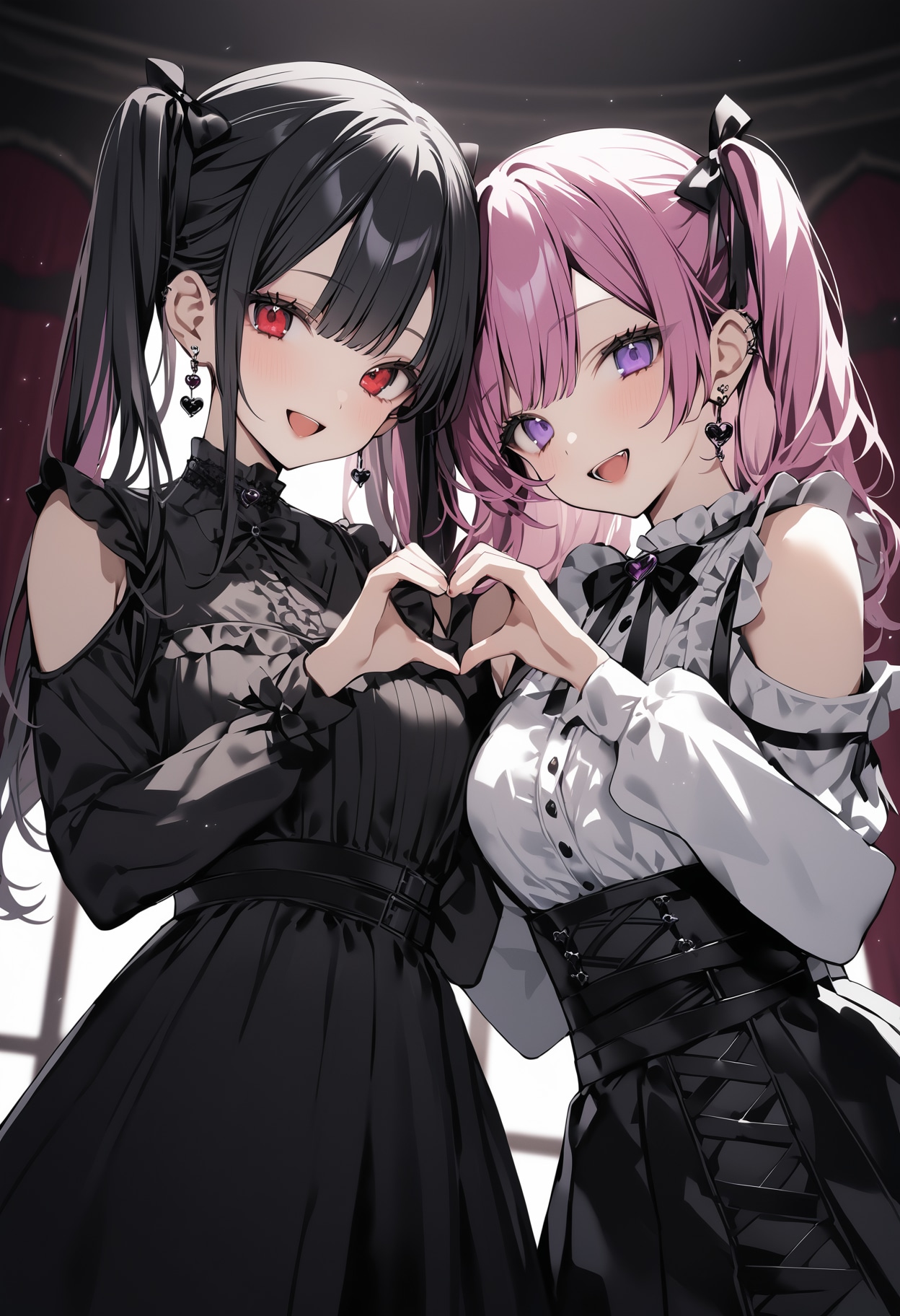 カップルハート