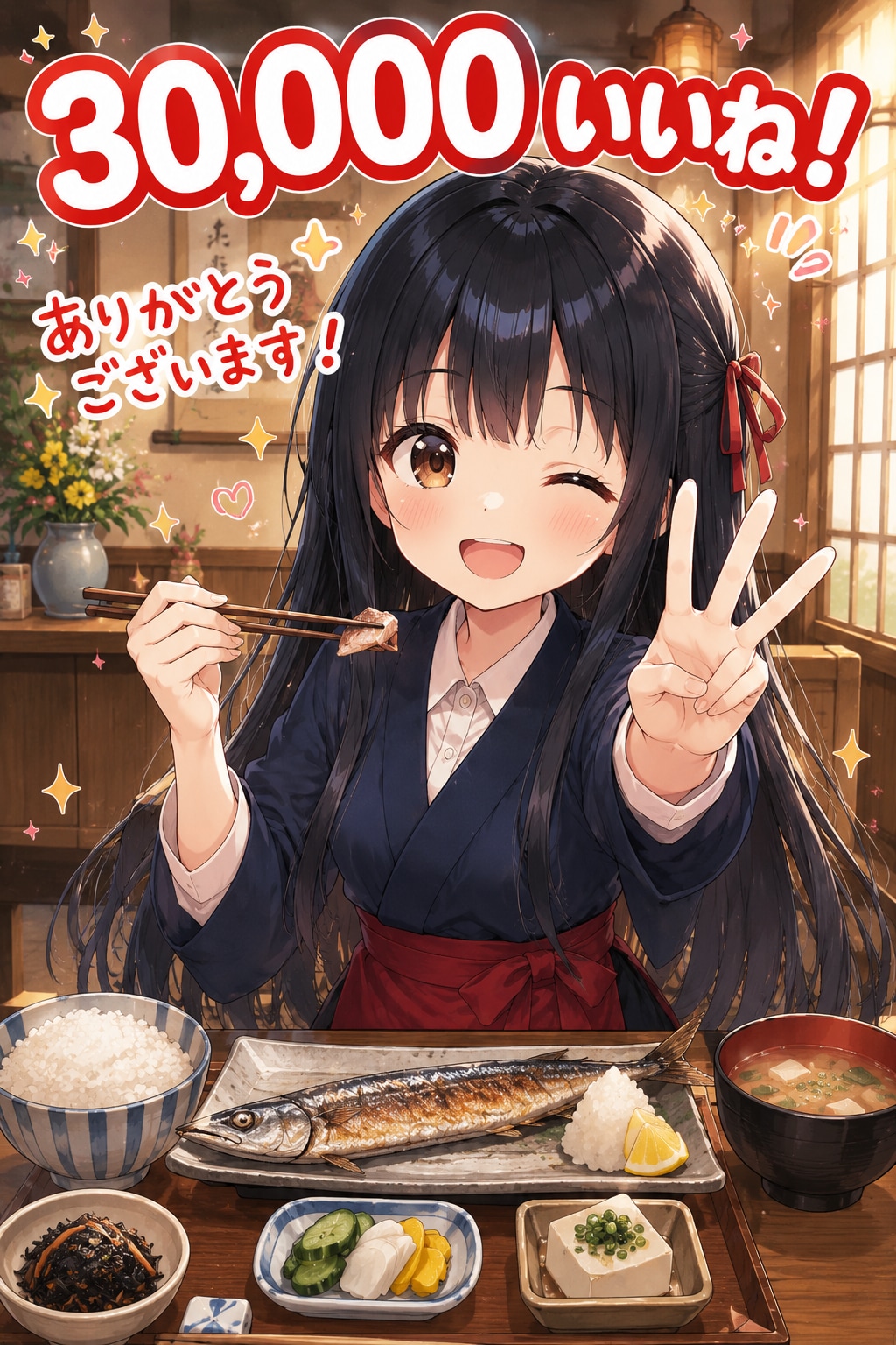 30,000いいね！ありがとうございます！ | の人気AIイラスト・グラビア