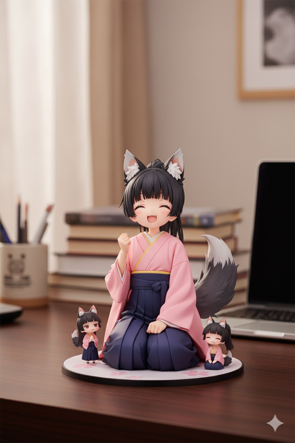 昨日助けた狼耳侍が押しかけ奉公に来た件