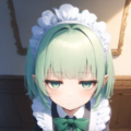 上目遣いのメイドさん 3枚目