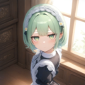 上目遣いのメイドさん 2枚目