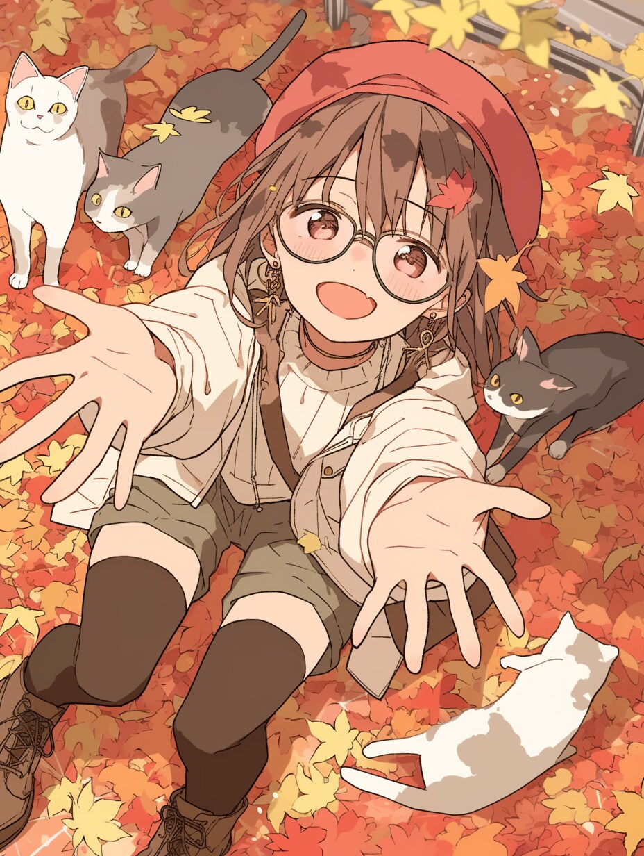 🍁 | の人気AIイラスト・グラビア