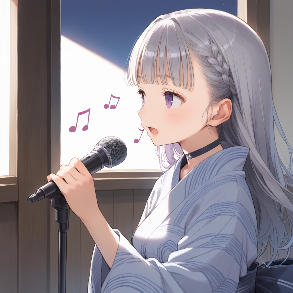 歌うメイドさん