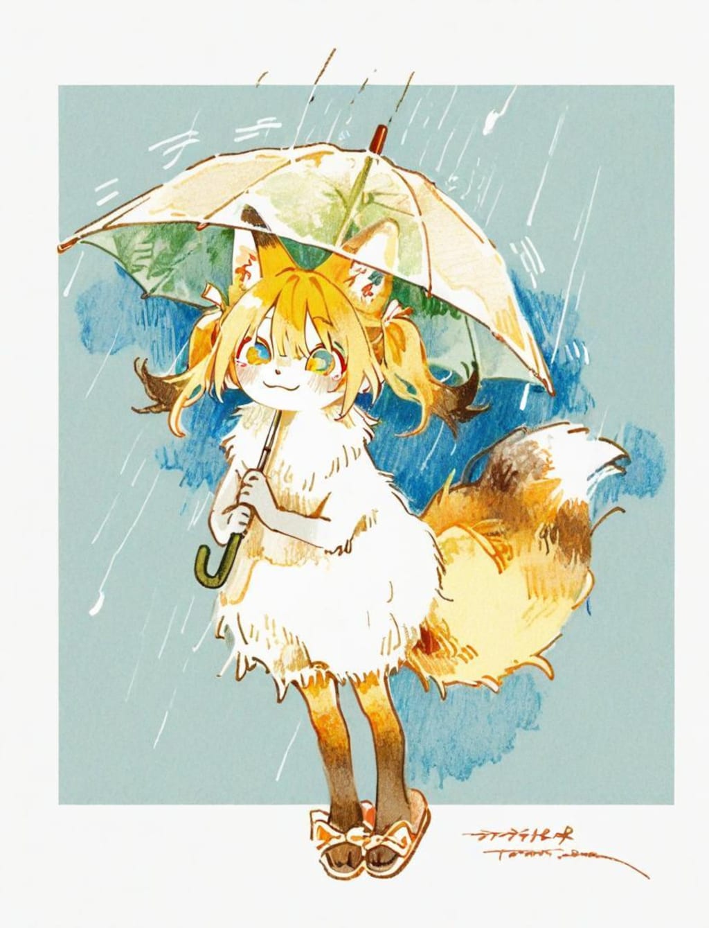 手書き風イラストイメージ。