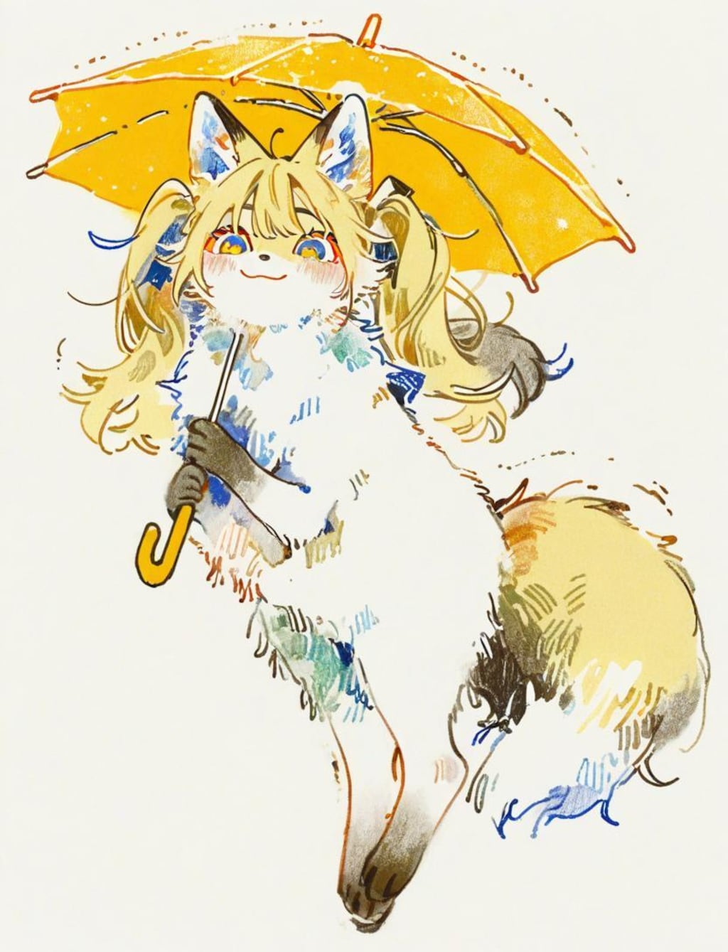 手書き風イラストイメージ。