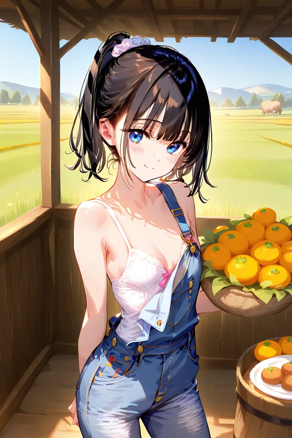 蜜柑収穫