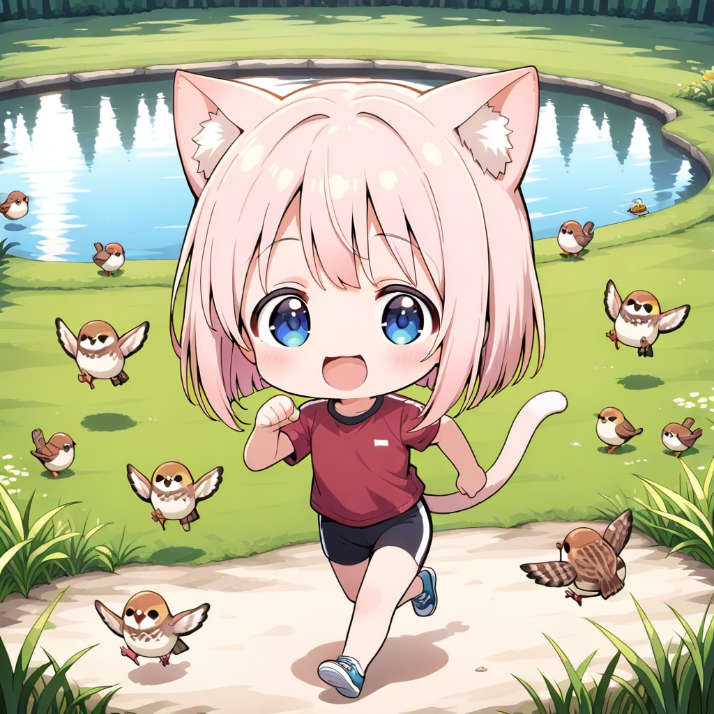 おはようにゃん | の人気AIイラスト・グラビア