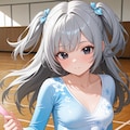 新体操の地区大会 4枚目