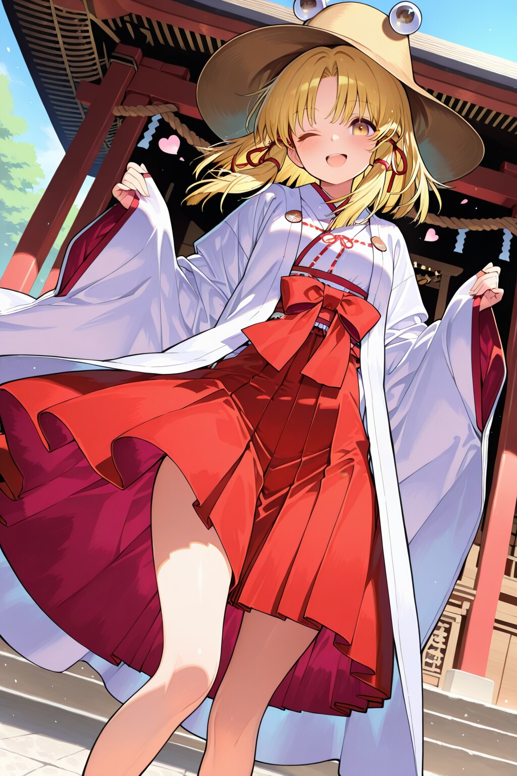 巫女諏訪子 | の人気AIイラスト・グラビア