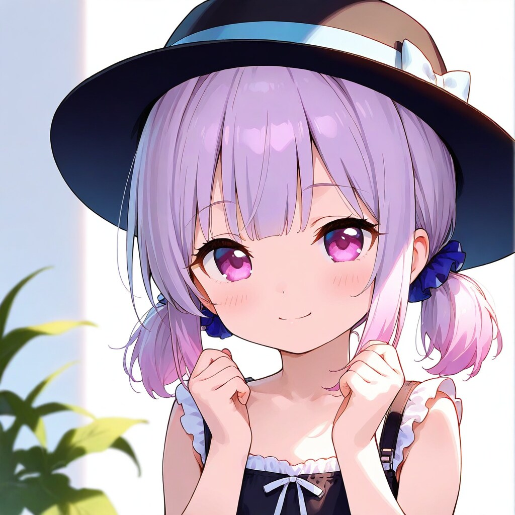 帽子可愛い！