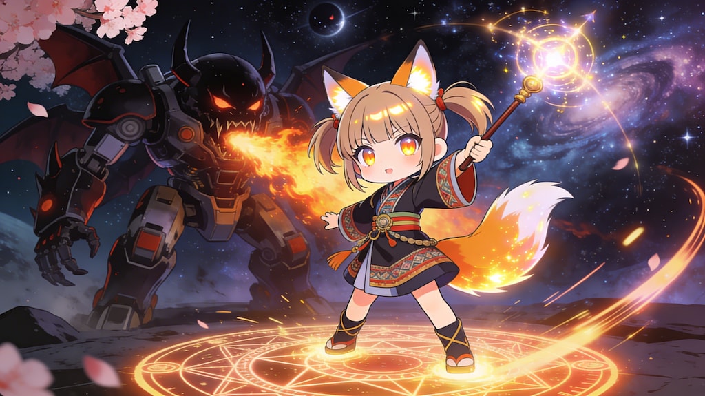 茶ツイこん。桜防衛