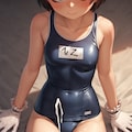 スク水手コキぶっかけ 10枚目