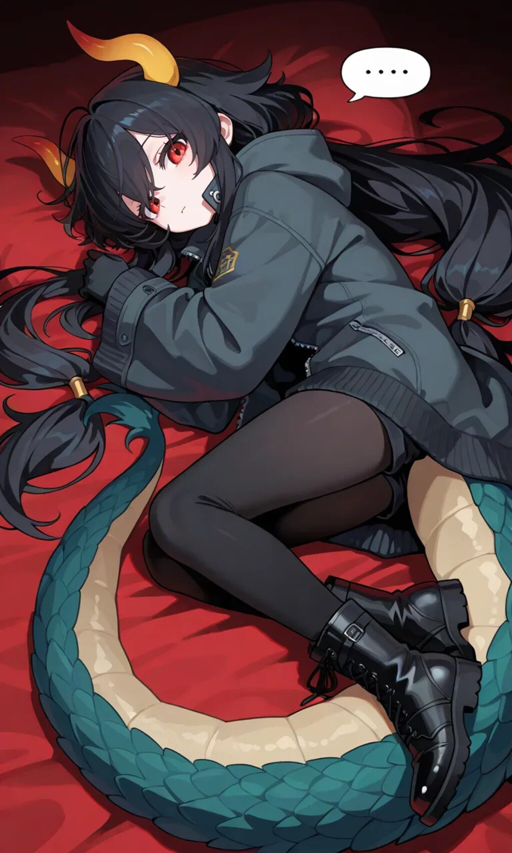 尻尾がデカすぎる