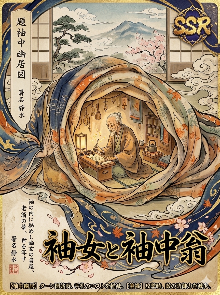 SSR 袖女と袖中翁 | の人気AIイラスト・グラビア