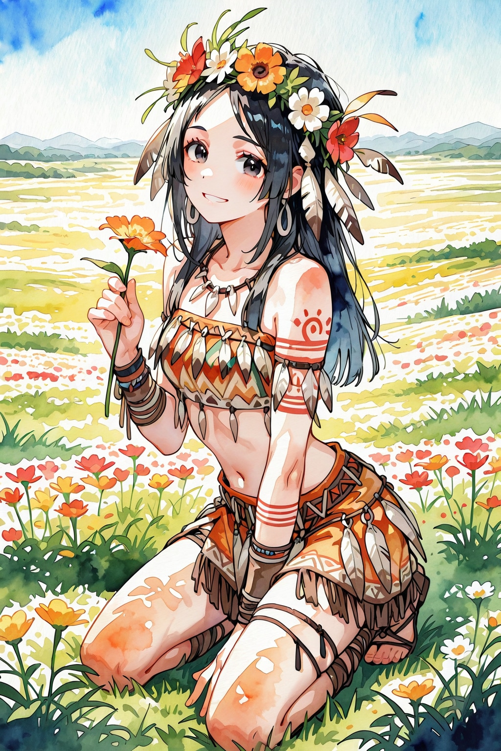 大草原の空の下４２