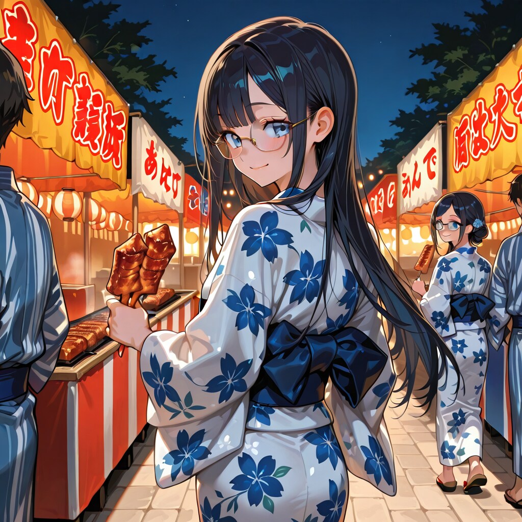 夏祭りイカ焼き