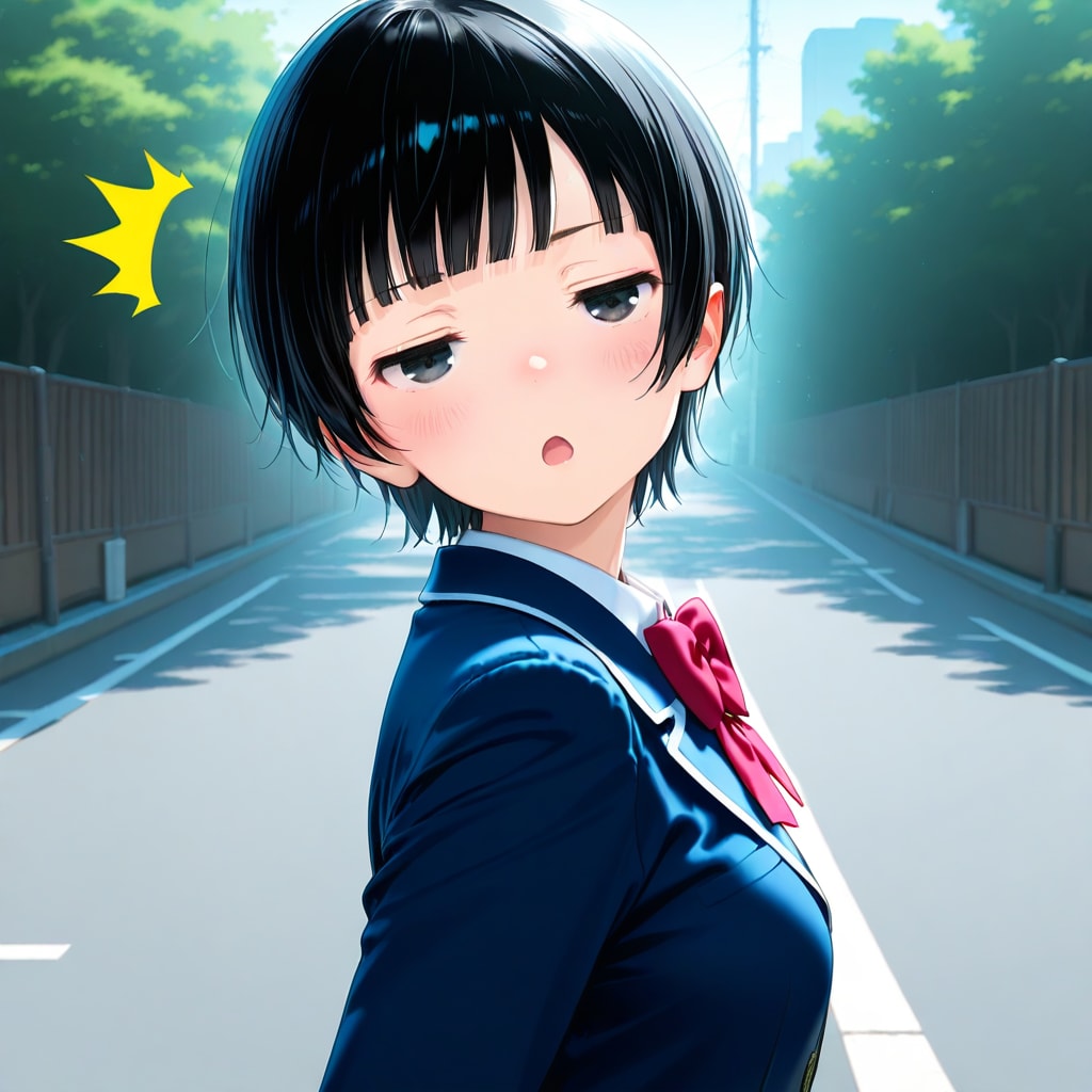 ジト目メグさん18