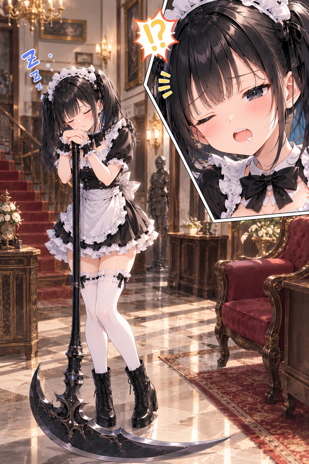 戦うメイド千夏ちゃん♪